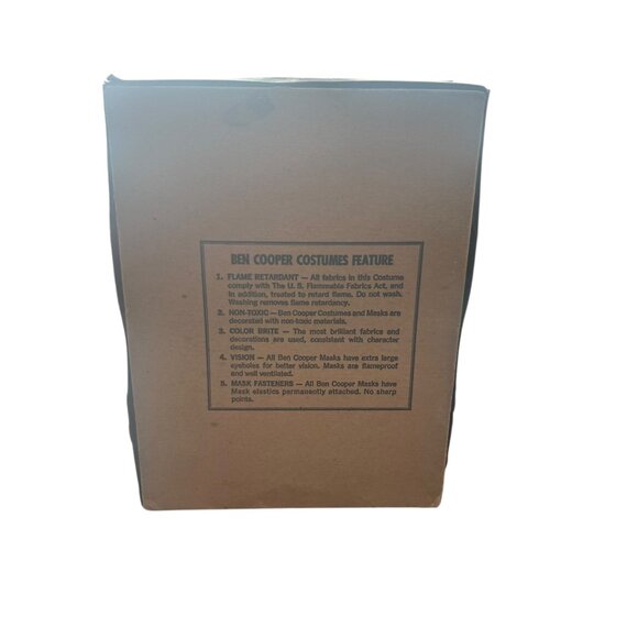 Vintage Ben Cooper Popples Tiny Tot Costume & Mask FAIR Condition 2-3 - Picture 10 of 10